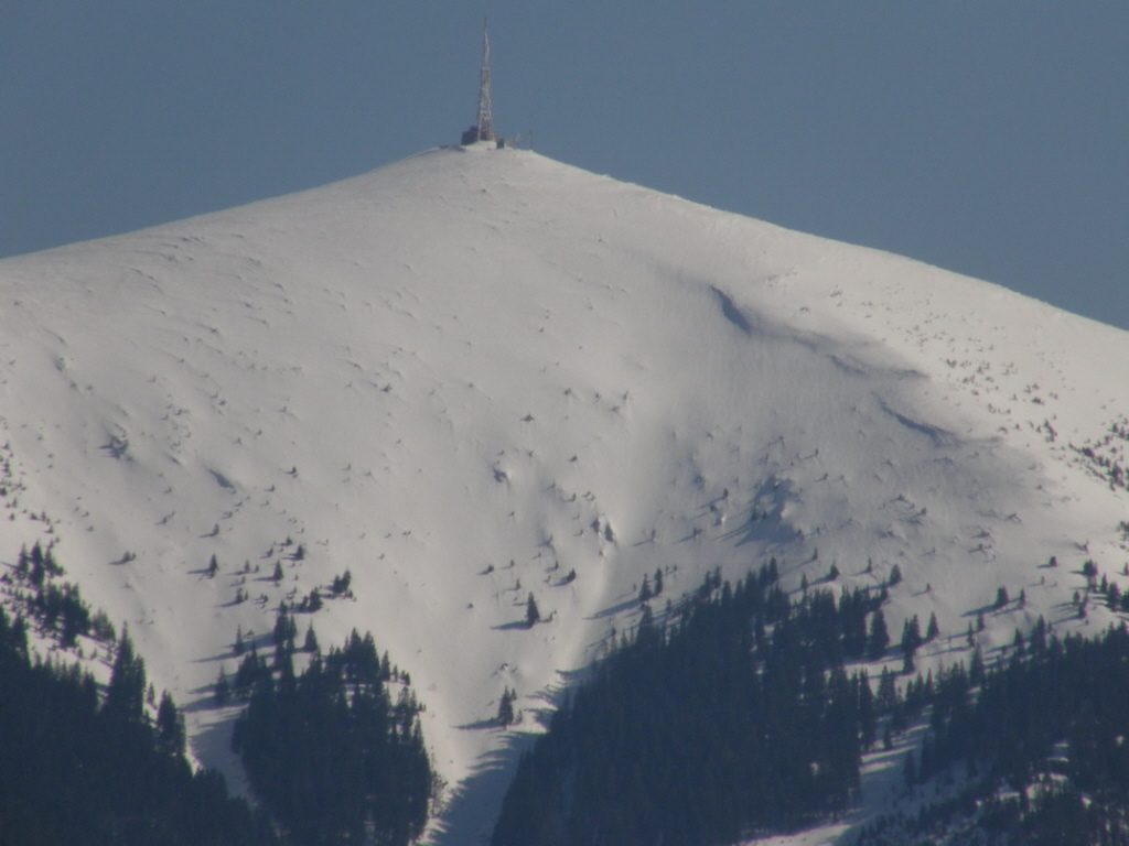 Varful Bihor Iarna - 1849 metri